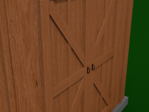garden shed 3Dモデル