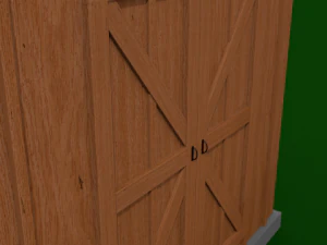 garden shed 3D Model