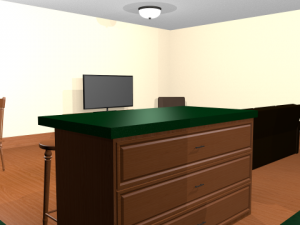 small apartment Model 3D