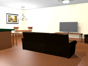 small apartment Model 3D