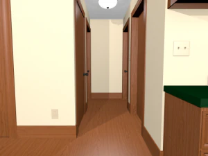 small apartment 3D Model