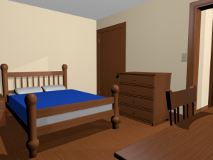 small apartment Model 3D