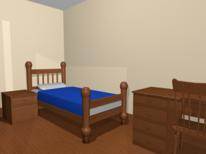 small apartment Model 3D