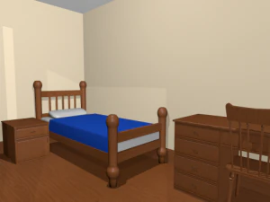small apartment 3D Model