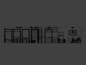 small apartment 3D Model