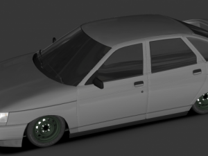 3d lada 2112 Model 3D