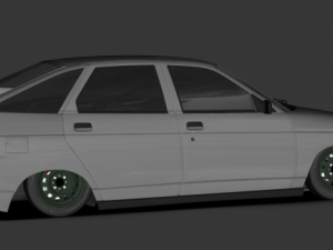 3d lada 2112 3Dモデル