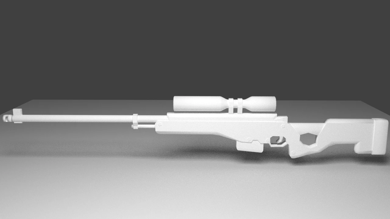 thesniper 3D Model .c4d .max .obj .3ds .fbx .stl .blend