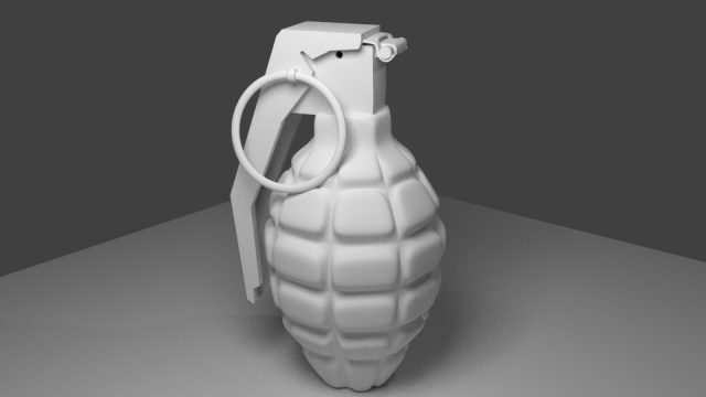grenade 3D मॉडल .c4d .max .obj .3ds .fbx .stl .blend
