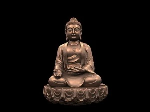 20 sakyamuni buddha 3D Model
