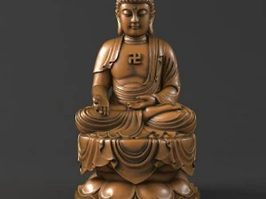 20 sakyamuni buddha 3D Model