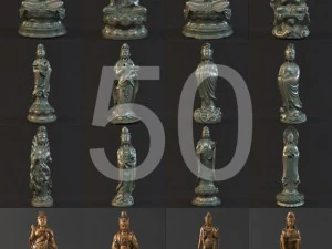 50관음집 3D 모델