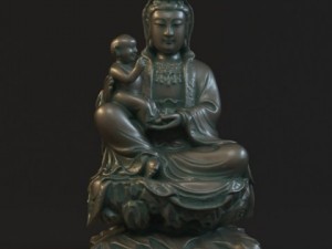 50 kwanyin collection 3D Model