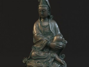 50 kwanyin collection 3D Model