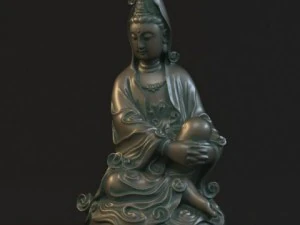 50 kwanyin collection 3D Model
