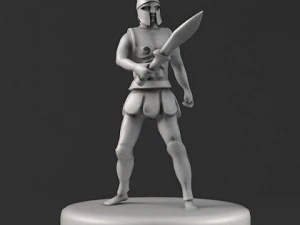 100 myth and ancient people sculpture collection 3 3D Model