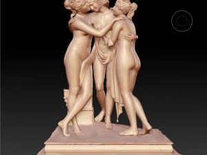 50 sculpture collection 3D Model
