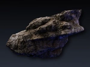 बड़ी चट्टान 3D मॉडल