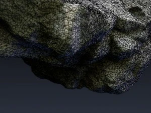 बड़ी चट्टान 3D मॉडल