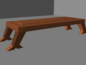 tea table 3D Model