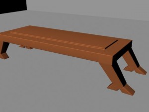 tea table 3D Model