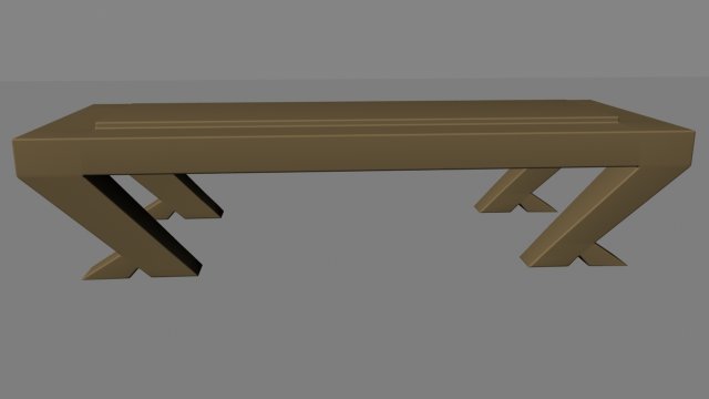 tea table 3D Model .c4d .max .obj .3ds .fbx .stl .blend 