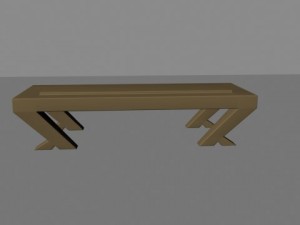 tea table 3D Model