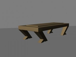 tea table 3D Model