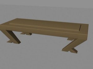 tea table 3D Model