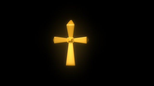 cross 3D Model .c4d .max .obj .3ds .fbx .stl .blend 