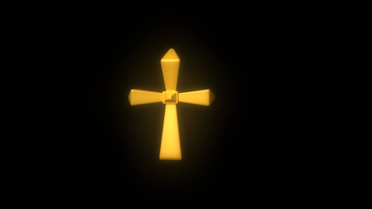 croix Modèle 3D .c4d .max .obj .3ds .fbx .stl .blend 