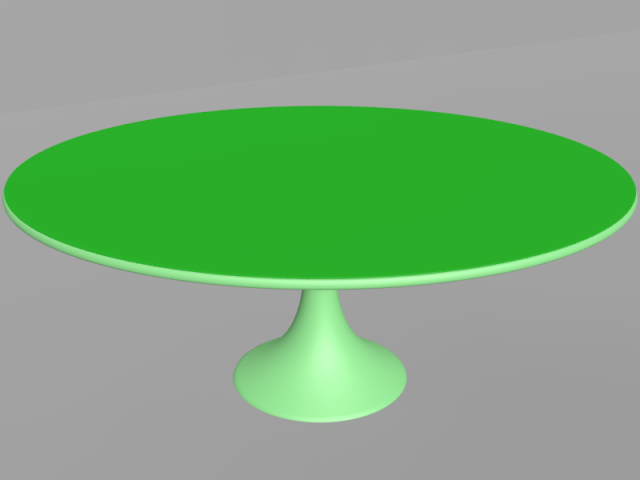 coffeetable 3D Model .c4d .max .obj .3ds .fbx .stl .blend 
