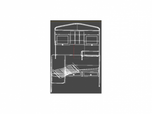 computer table 3D Model