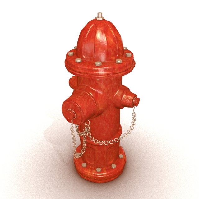 hydrant 3D Model .c4d .max .obj .3ds .fbx .stl .blend 