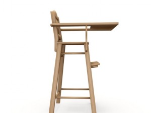 high chair Modelo 3D