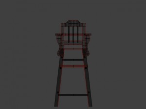 high chair Modelo 3D