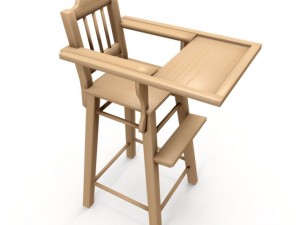 high chair Modelo 3D