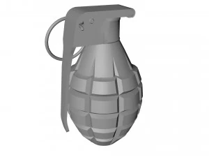 granata per la stampa Modello di stampa 3D