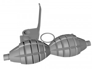 grenade for print Modelo de impresión 3D