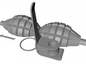 grenade for print Modelo de impresión 3D