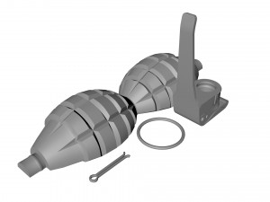 grenade for print Modelo de impresión 3D