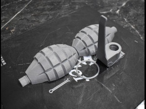 grenade for print Modelo de impresión 3D