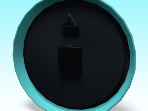 wall clock 3Dモデル