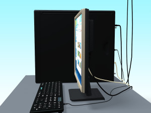 computer 3D Model
