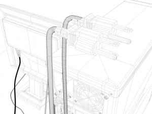 computer 3D Model