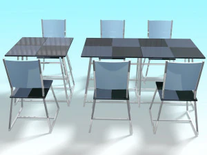 Mesa de jantar Modelo 3D