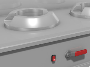 gas stove 3D Model