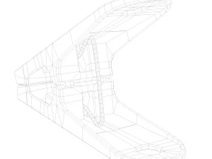 clip regalo Modello 3D