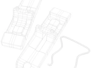 clip regalo Modello 3D