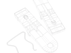 clip regalo Modello 3D